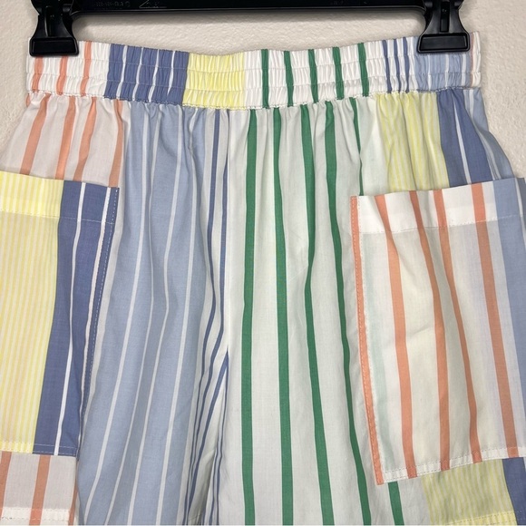 Rails White Colorful Portofino Striped Organic Cotton Blend Boxer Shorts XXS NWT - Picture 8 of 16